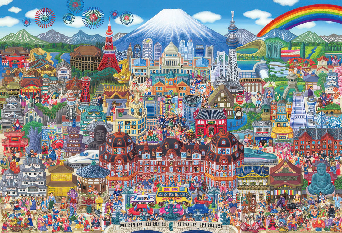 beverly-m81-610-illustration-the-best-sights-of-japan-1000-pieces-jigsaw-puzzle