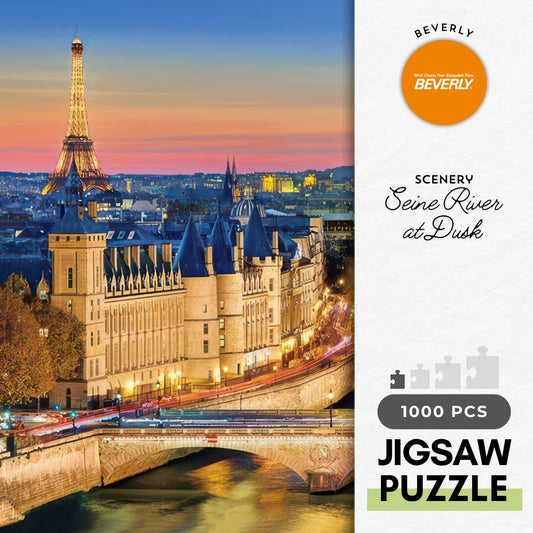 Beverly M81-617　Scenery • Seine River at Dusk　1000 Pieces Jigsaw Puzzle