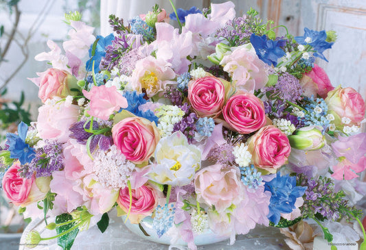 Beverly M81-620　Flower • Bouquet of Sparkling Happiness　1000 Pieces Jigsaw Puzzle