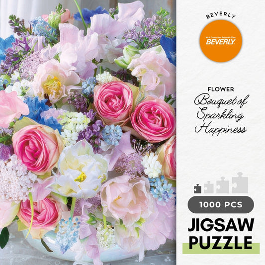 Beverly M81-620　Flower • Bouquet of Sparkling Happiness　1000 Pieces Jigsaw Puzzle