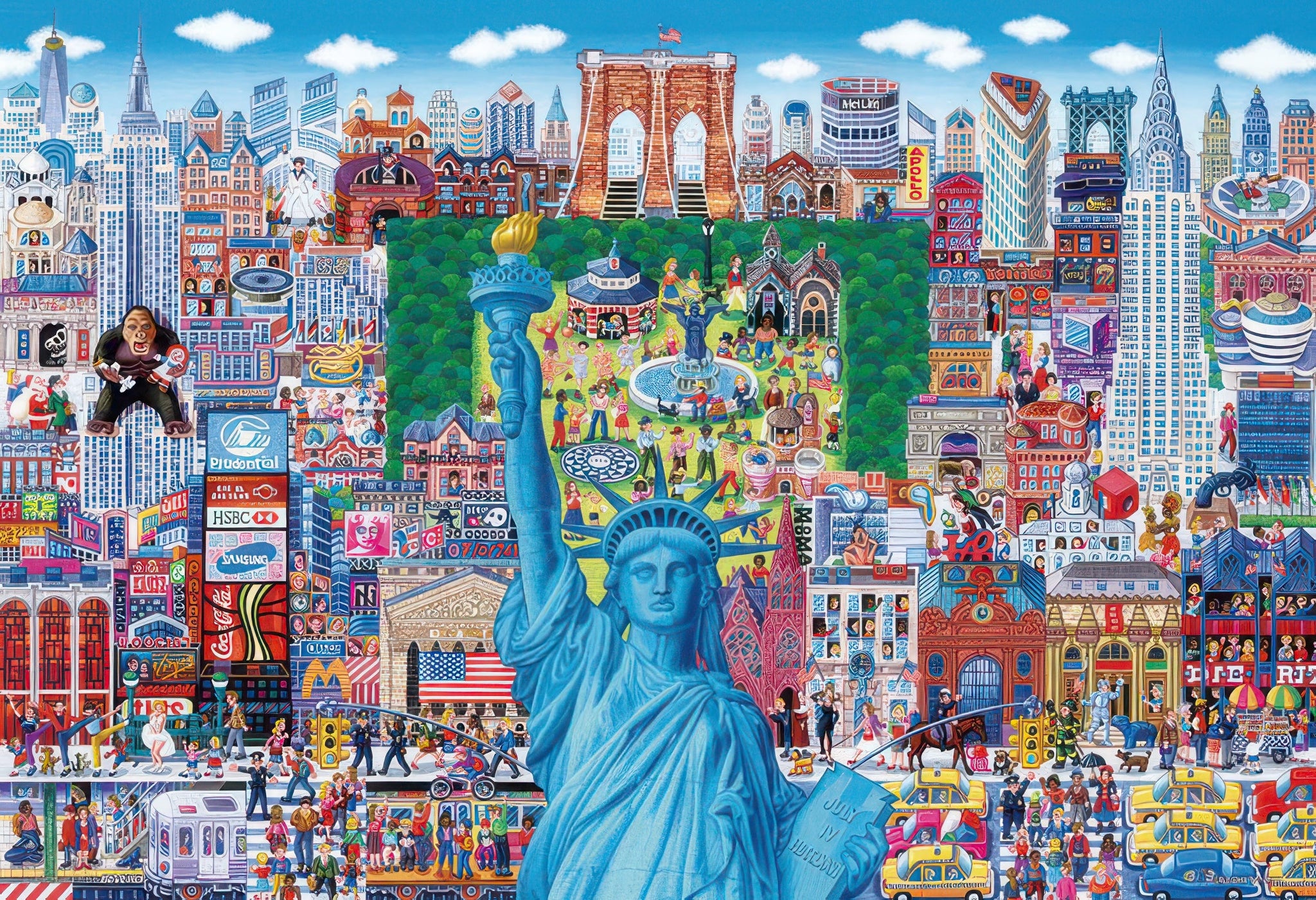 beverly-m81-623-illustration-the-best-sights-of-new-york-1000-pieces-jigsaw-puzzle