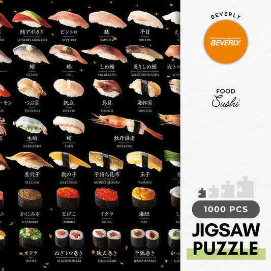 Beverly M81-624　Food • Sushi　1000 Pieces Jigsaw Puzzle