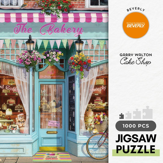 Beverly M81-641　Illustration • Cake Shop　1000 Pieces Jigsaw Puzzle