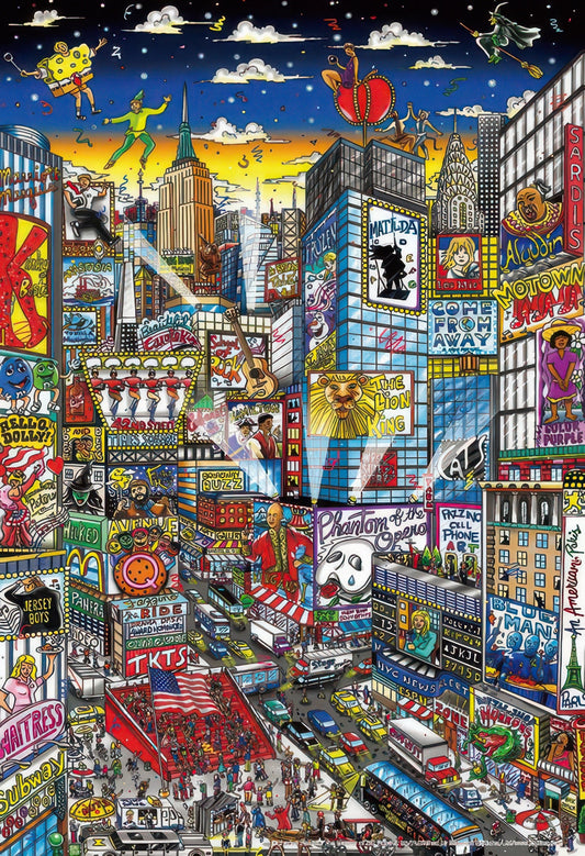 Beverly M81-644　Illustration • Tonight's Broadway　1000 Pieces Jigsaw Puzzle