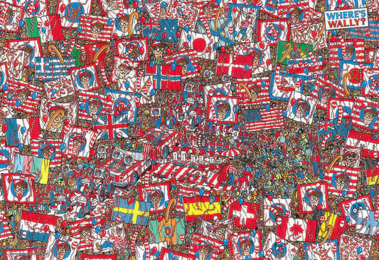 Beverly M81-725　Where's Wally • The Big Party　1000 Pieces Jigsaw Puzzle