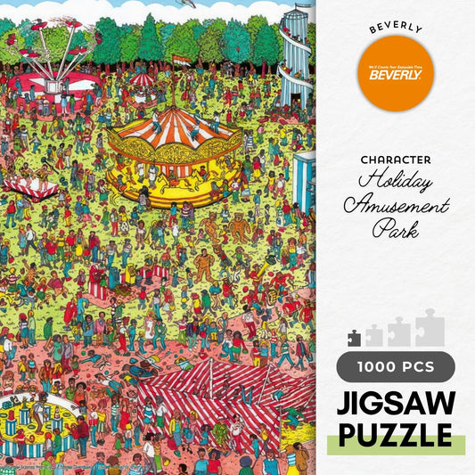 Beverly M81-726　Where's Wally • Holiday Amusement Park　1000 Pieces Jigsaw Puzzle