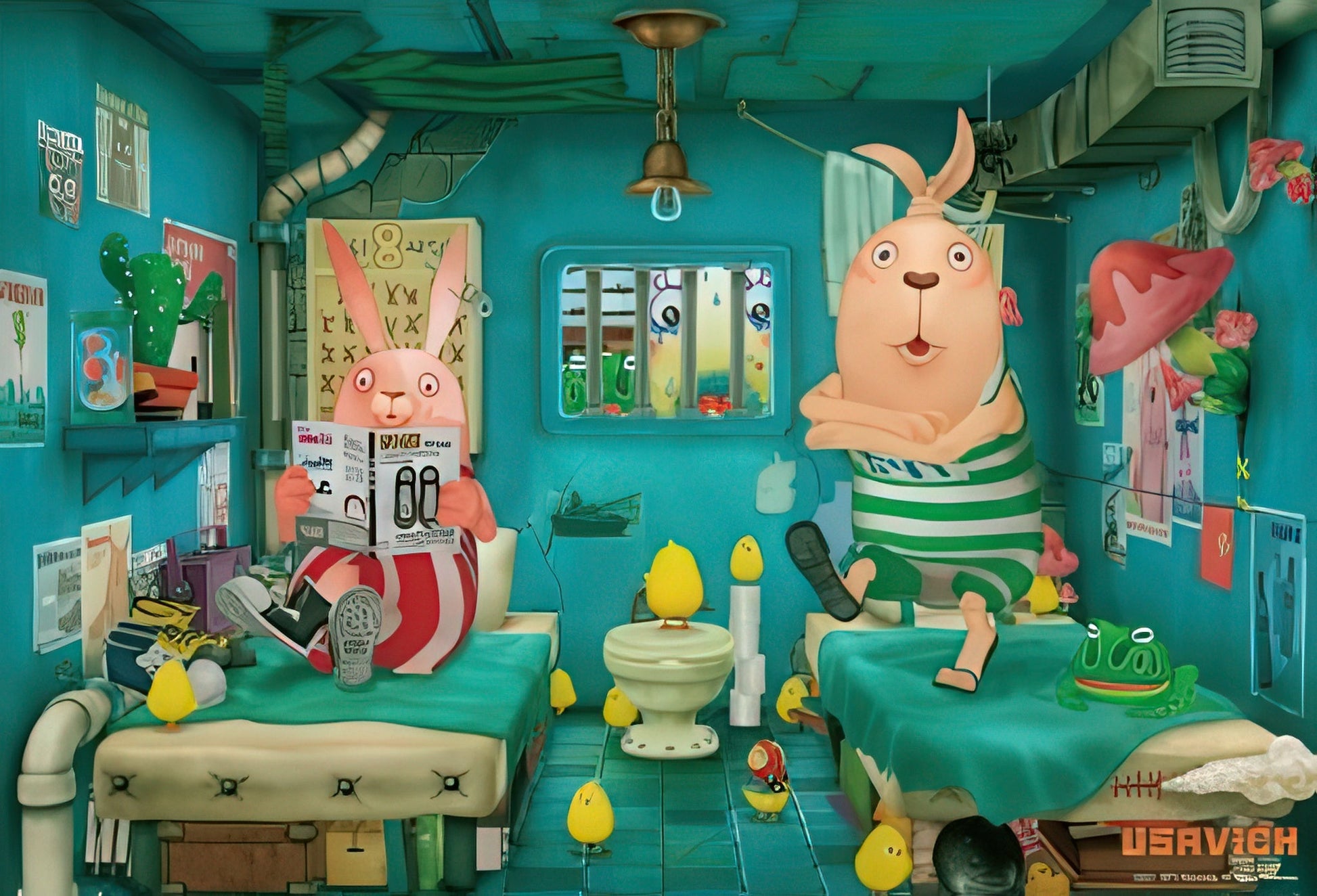 beverly-m81-819-usavich-usavich-prison-life-with-friends-1000-pieces-jigsaw-puzzle