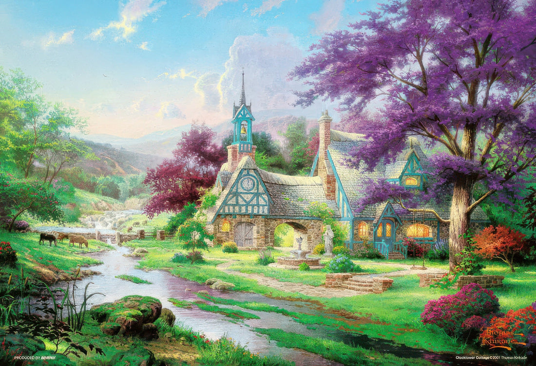 beverly-m81-825-illustration-clocktower-cottage-1000-pieces-jigsaw-puzzle