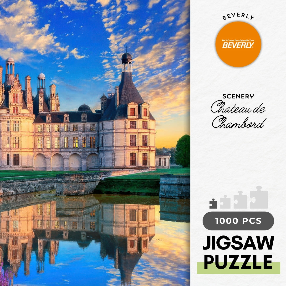 beverly-m81-851-scenery-chateau-de-chambord-1000-pieces-jigsaw-puzzle