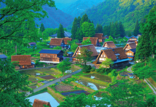 Beverly M81-857　Scenery • Historic Villages of Shirakawa-go and Gokayama　1000 Pieces Jigsaw Puzzle