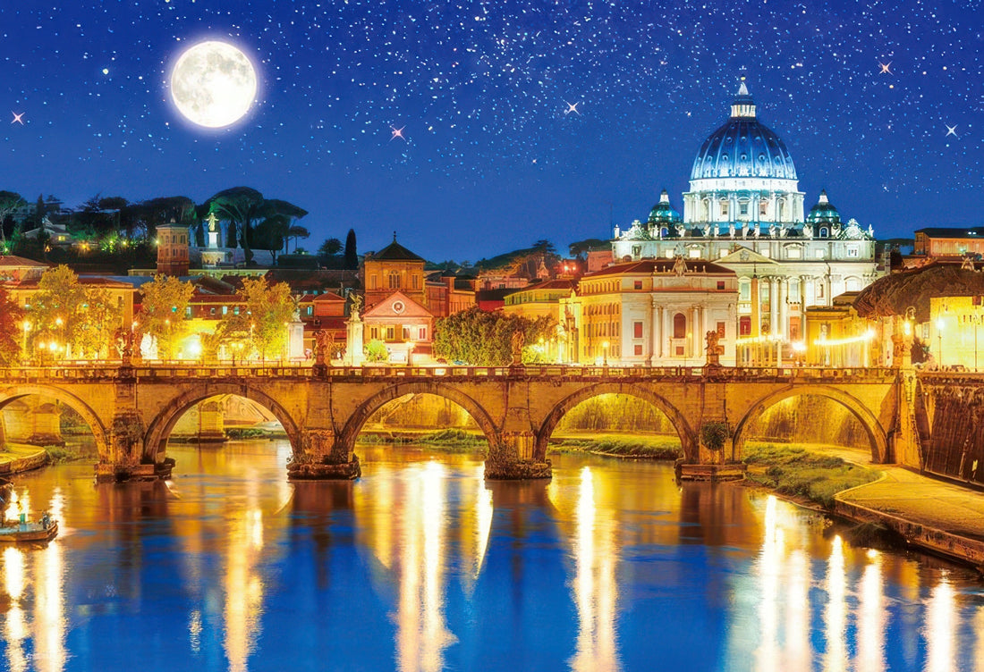beverly-m81-861-st.-peter's-basilica-under-the-starry-sky-1000-pieces-jigsaw-puzzle