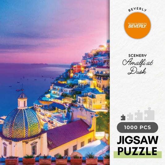 Beverly M81-863　Scenery • Amalfi at Dusk　1000 Pieces Jigsaw Puzzle