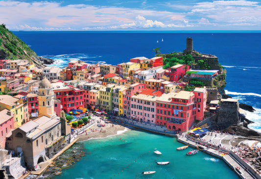 Beverly M81-864　Scenery • Cinque Terre's Blue Sea　1000 Pieces Jigsaw Puzzle