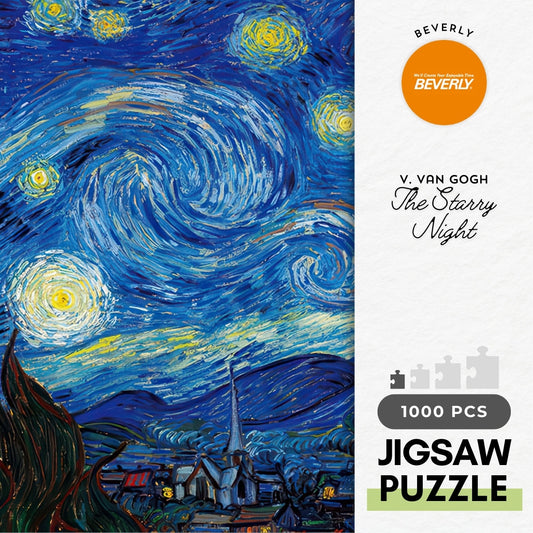 Beverly M81-867　Fine Art • The Starry Night　1000 Pieces Jigsaw Puzzle