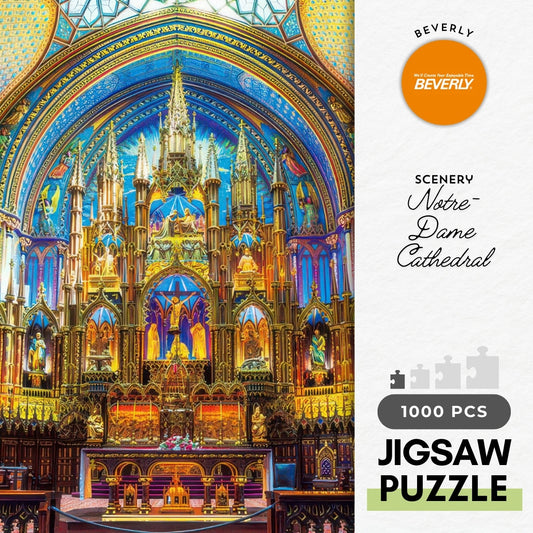 Beverly M81-868　Scenery • Notre-Dame Cathedral　1000 Pieces Jigsaw Puzzle