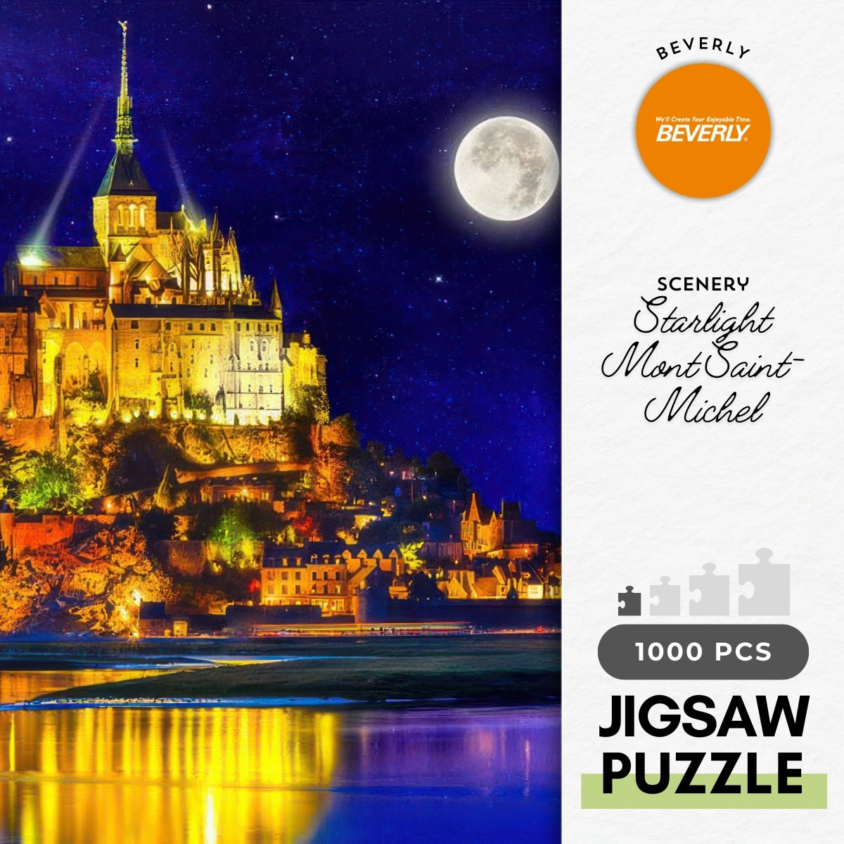 beverly-m81-874-scenery-starlight-mont-saint-michel-1000-pieces-jigsaw-puzzle