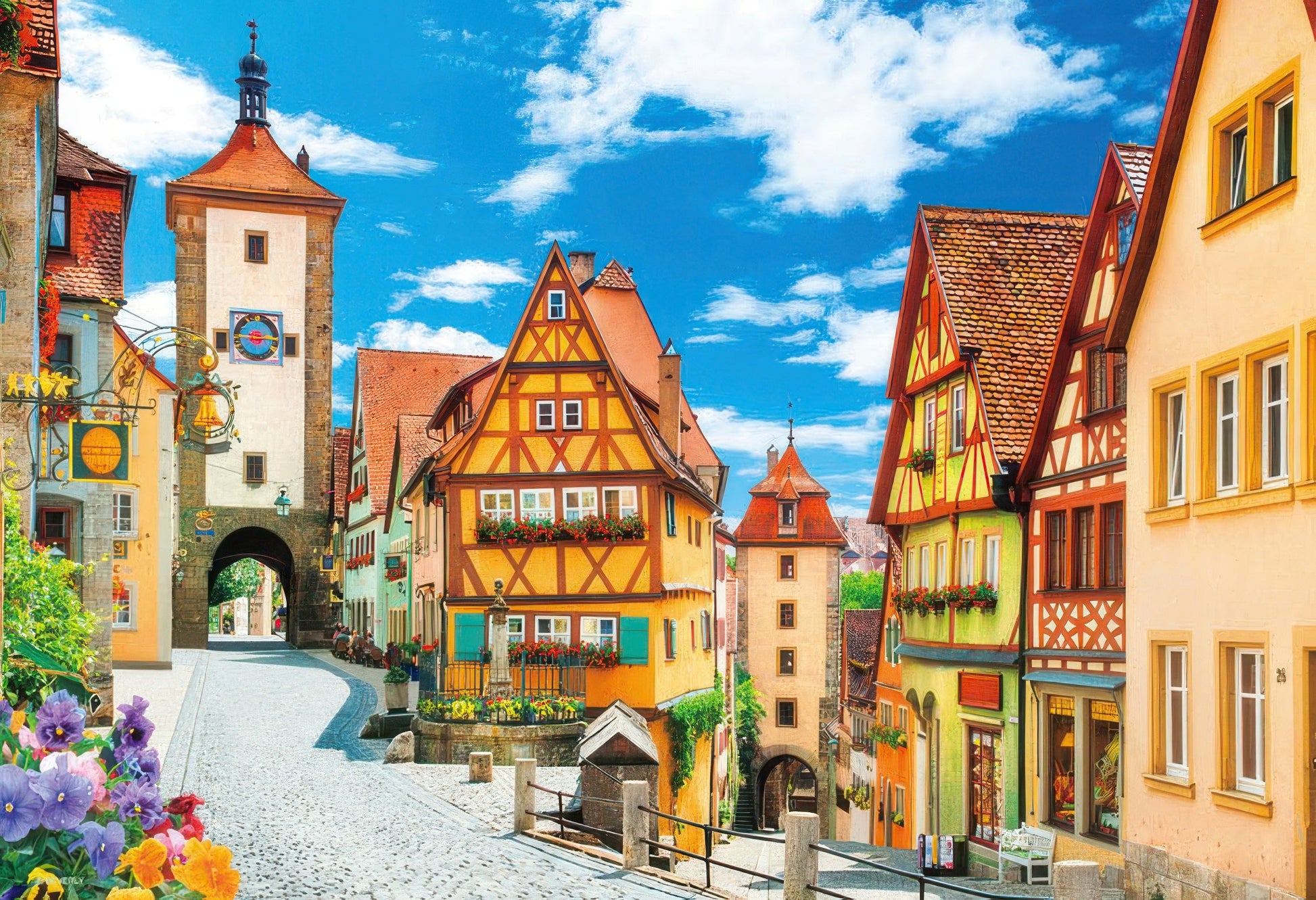 beverly-m81-877-scenery-rothenburg-in-bloom-1000-pieces-jigsaw-puzzle