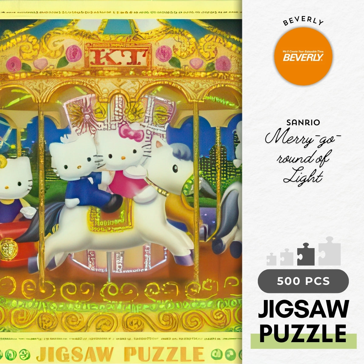 beverly-mb-500-119-hello-kitty-merry-go-round-of-light-500-pieces-jigsaw-puzzle