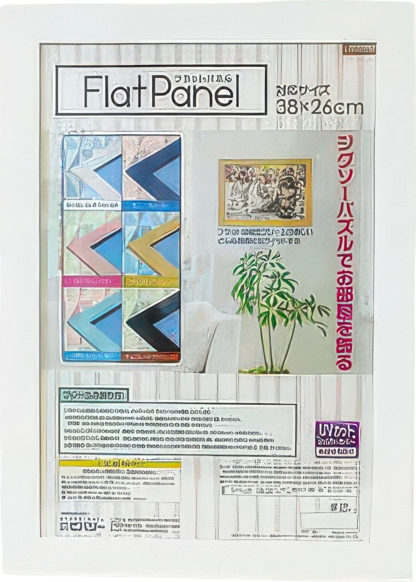 beverly-ntp031h-puzzle-frame-flat-panel-margaret-white-for-38-x-26-cm-accessories