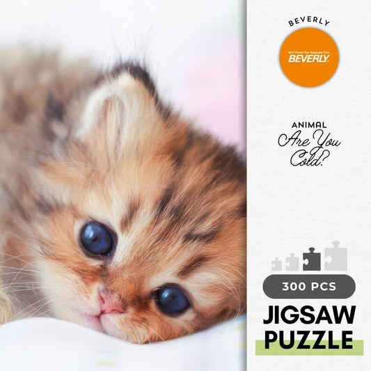 Beverly P33-156　Animal • Are You Cold?　300 Pieces Jigsaw Puzzle