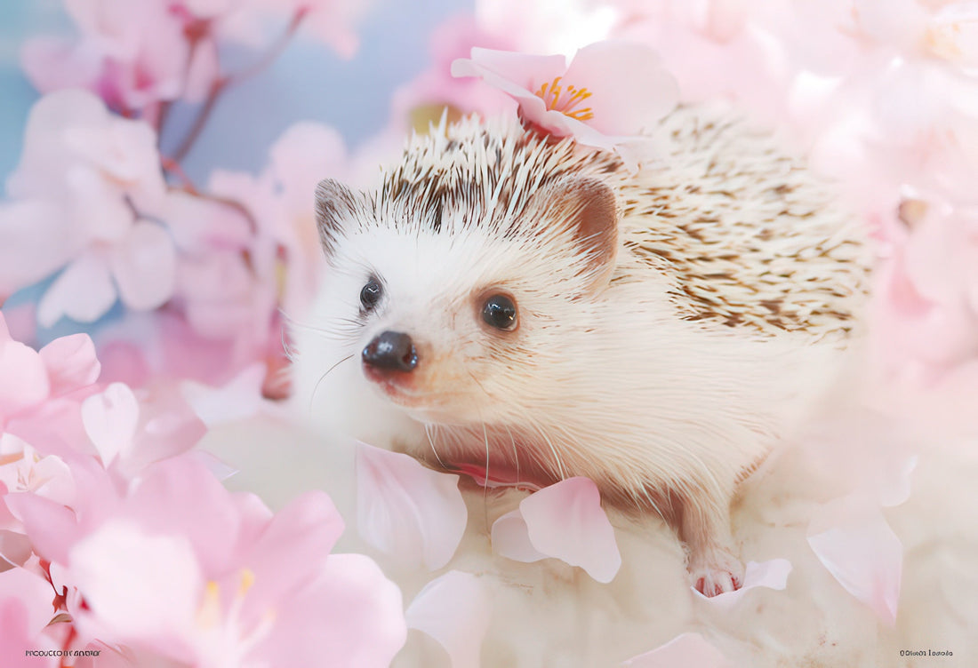 beverly-p33-181-animal-hedgehog-blossom-300-pieces-jigsaw-puzzle