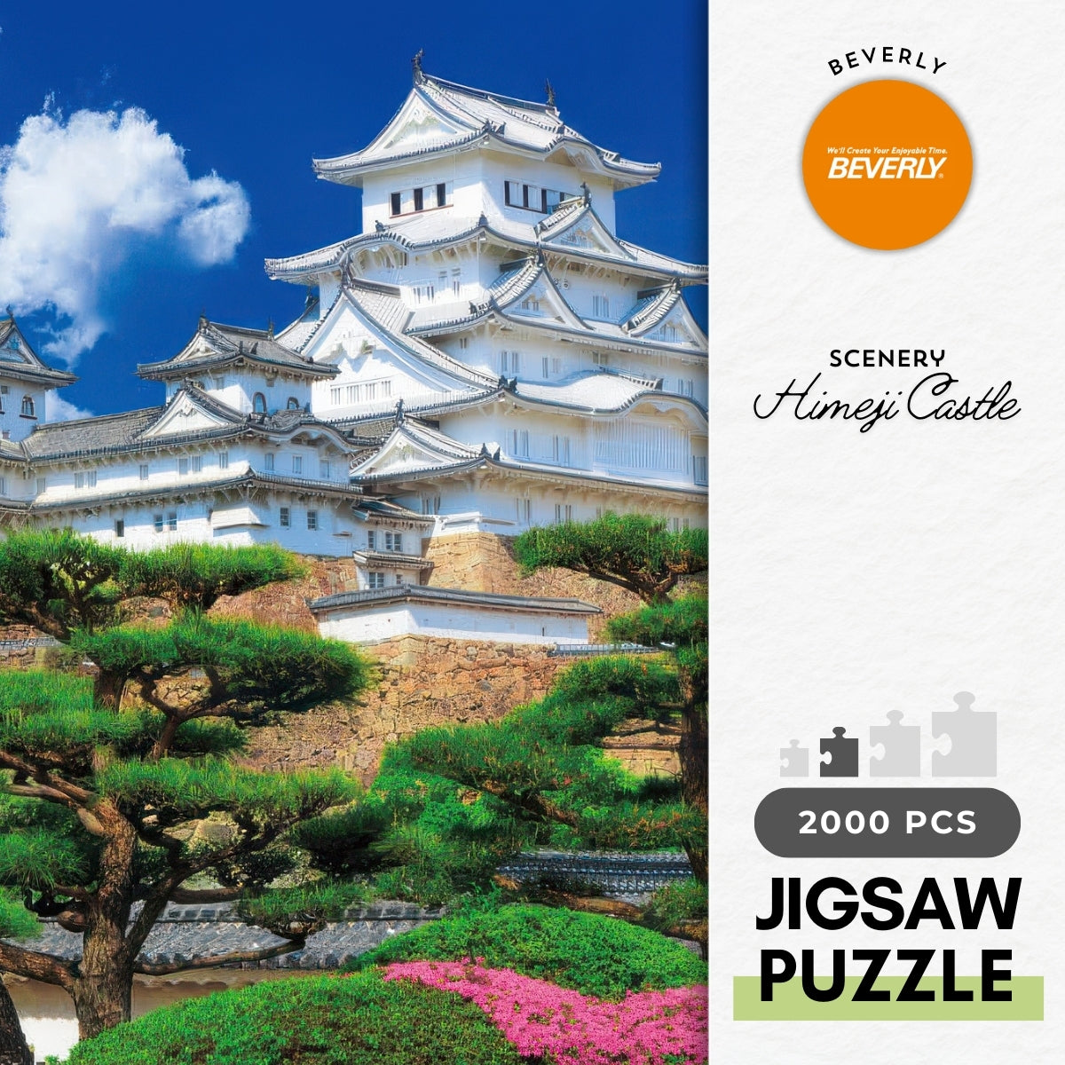 beverly-s62-519-scenery-himeji-castle-2000-pieces-jigsaw-puzzle