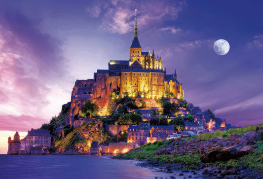 Beverly S72-526　Scenery • Twilight Mont Saint-Michel　2000 Pieces Jigsaw Puzzle