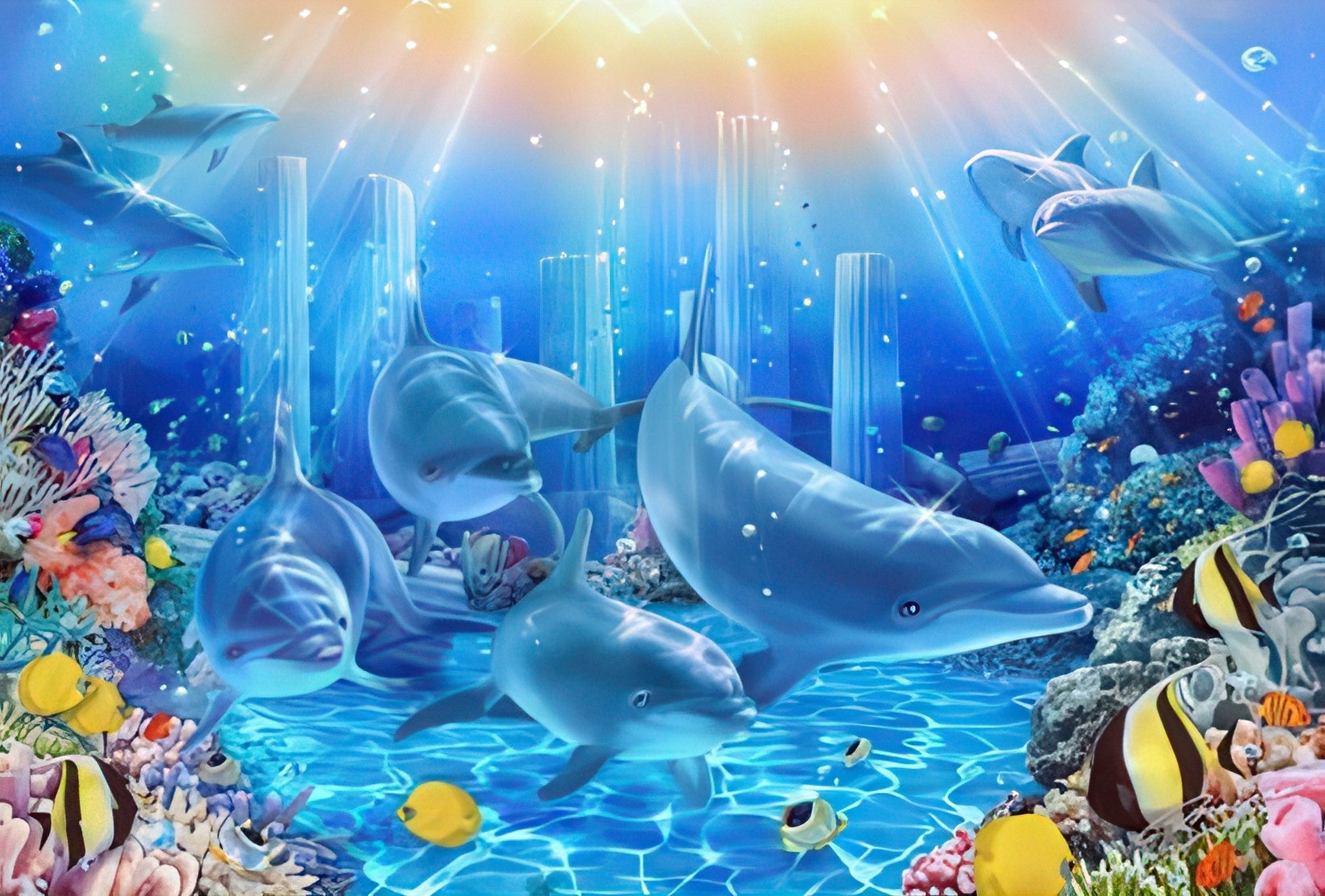 beverly-s82-501-animal-sacred-dolphins-2000-pieces-jigsaw-puzzle