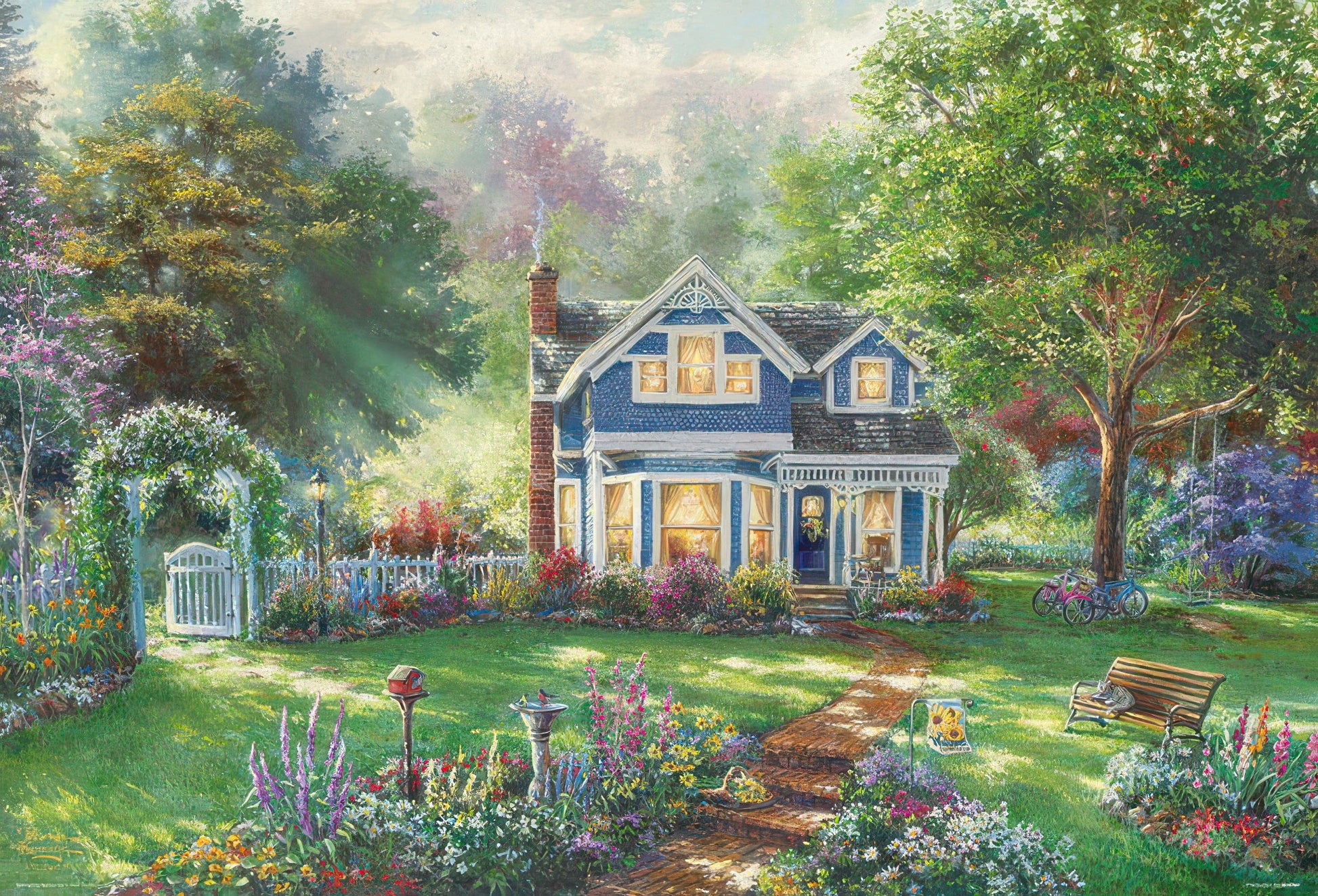 beverly-s92-509-illustration-springtime-memories-2000-pieces-jigsaw-puzzle