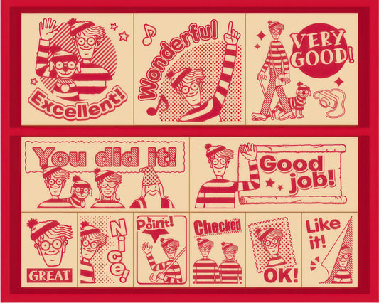 Beverly SDH-120　Where's Wally • Stamp / Find Wally!　Misc Goods