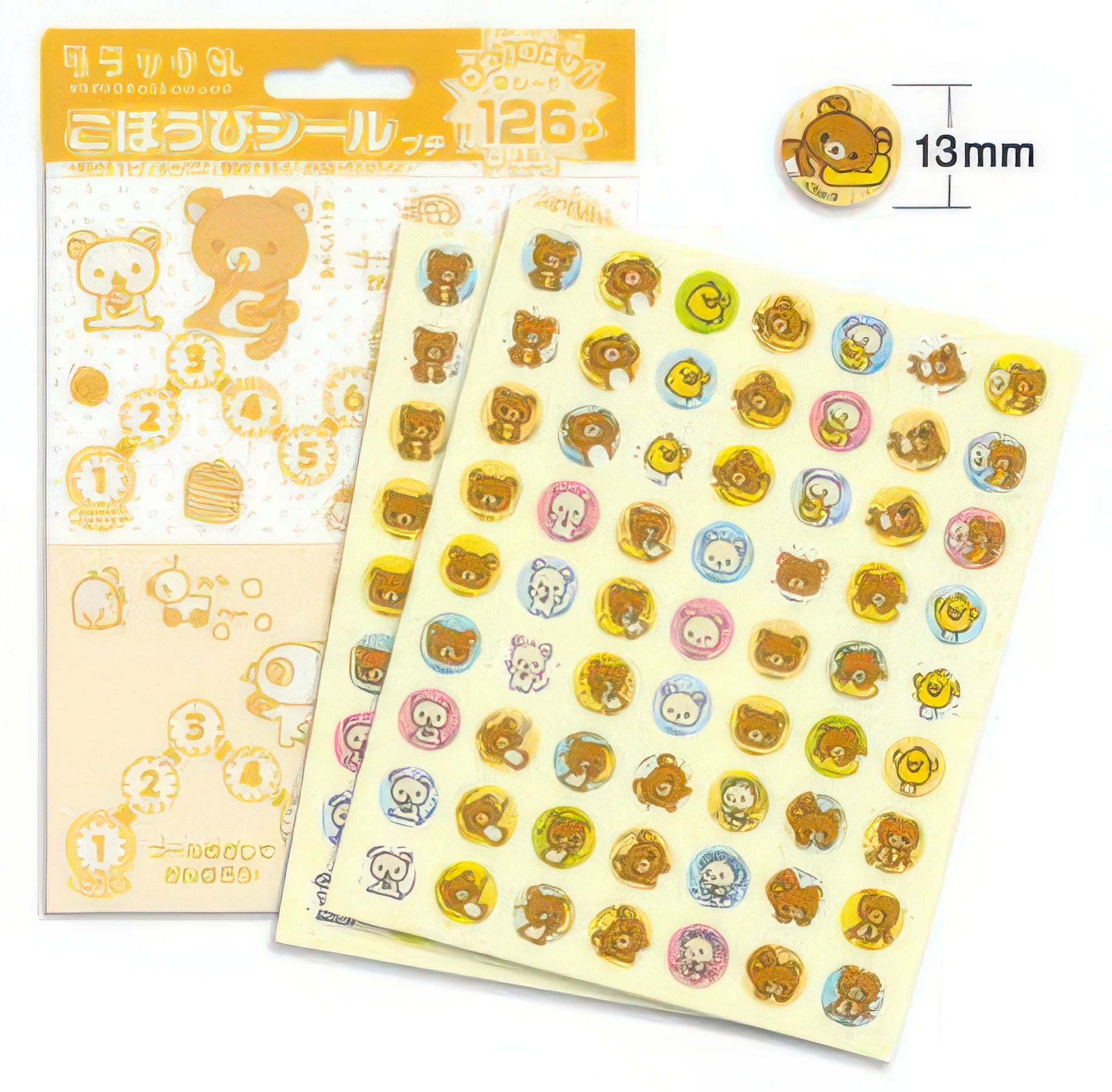 beverly-sl-035-sticker-rilakkuma-s-misc-goods