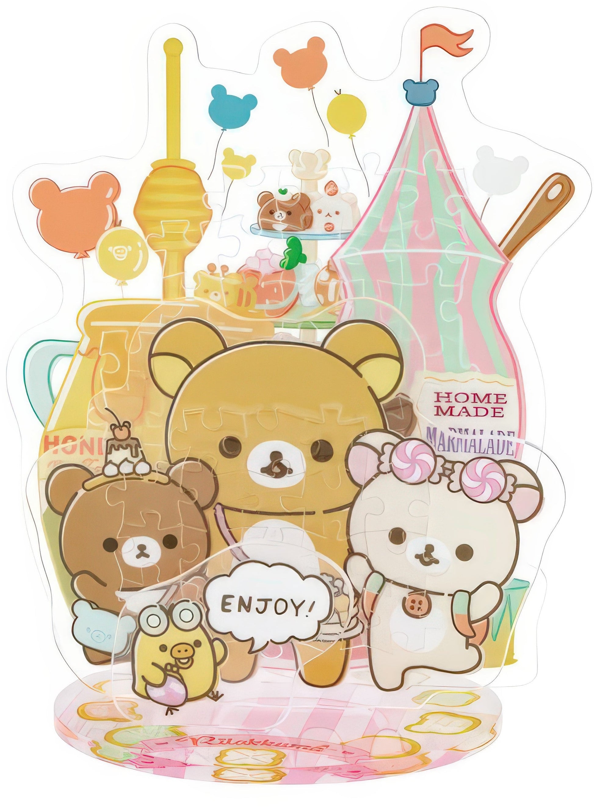 beverly-sp-033-rilakkuma's-strange-amusement-park-62-pieces-display-puzzle