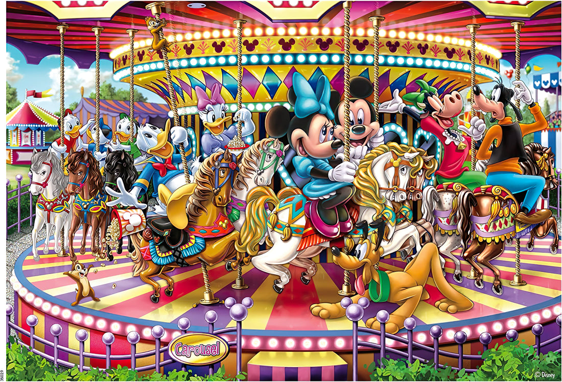 ceaco-2246-11-mickey-friends-mickey-and-friends-on-a-carousel-300-pieces-jigsaw-puzzle