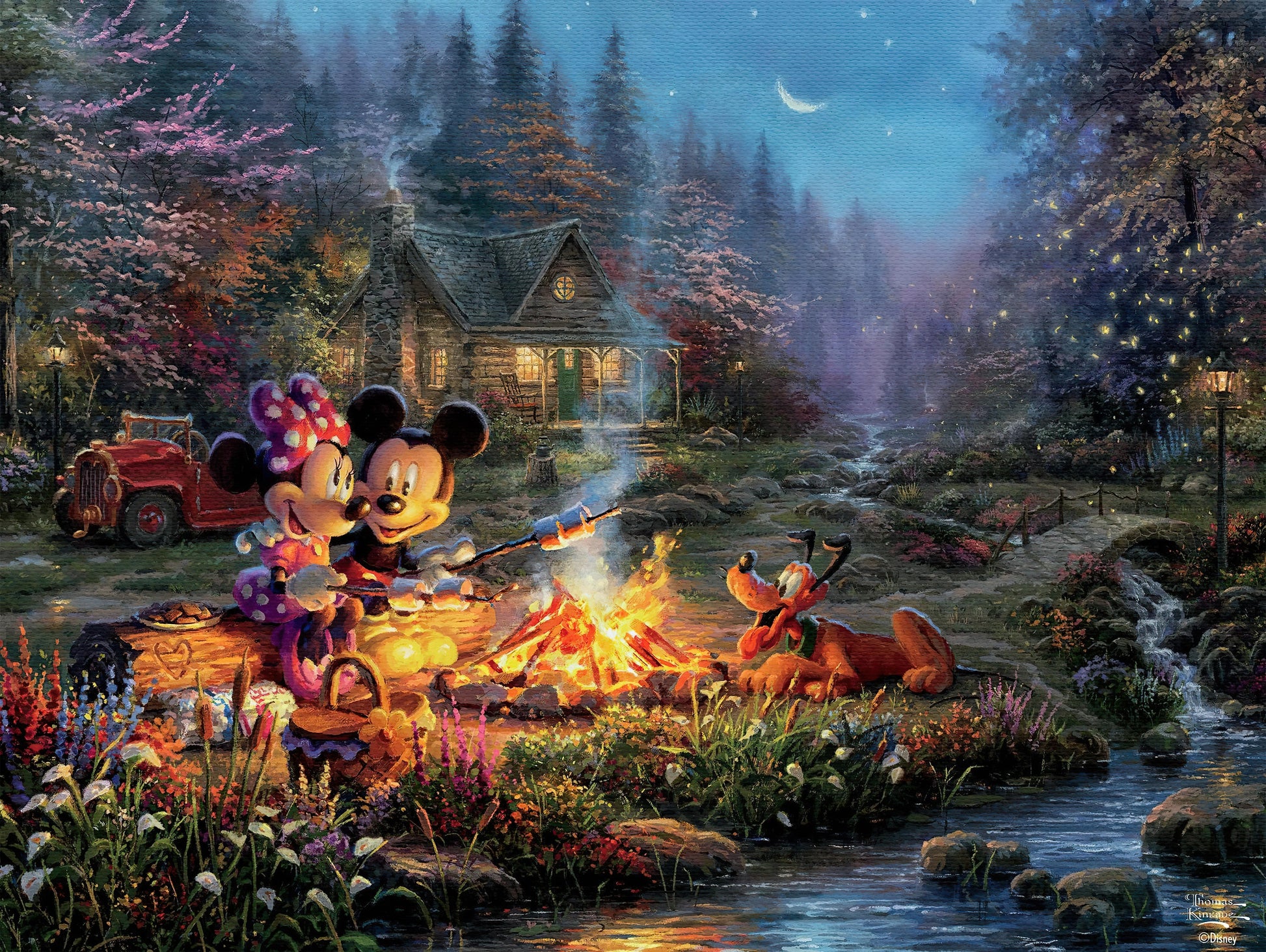 ceaco-2903-24-mickey-minnie-sweetheart-campfire-750-pieces-jigsaw-puzzle