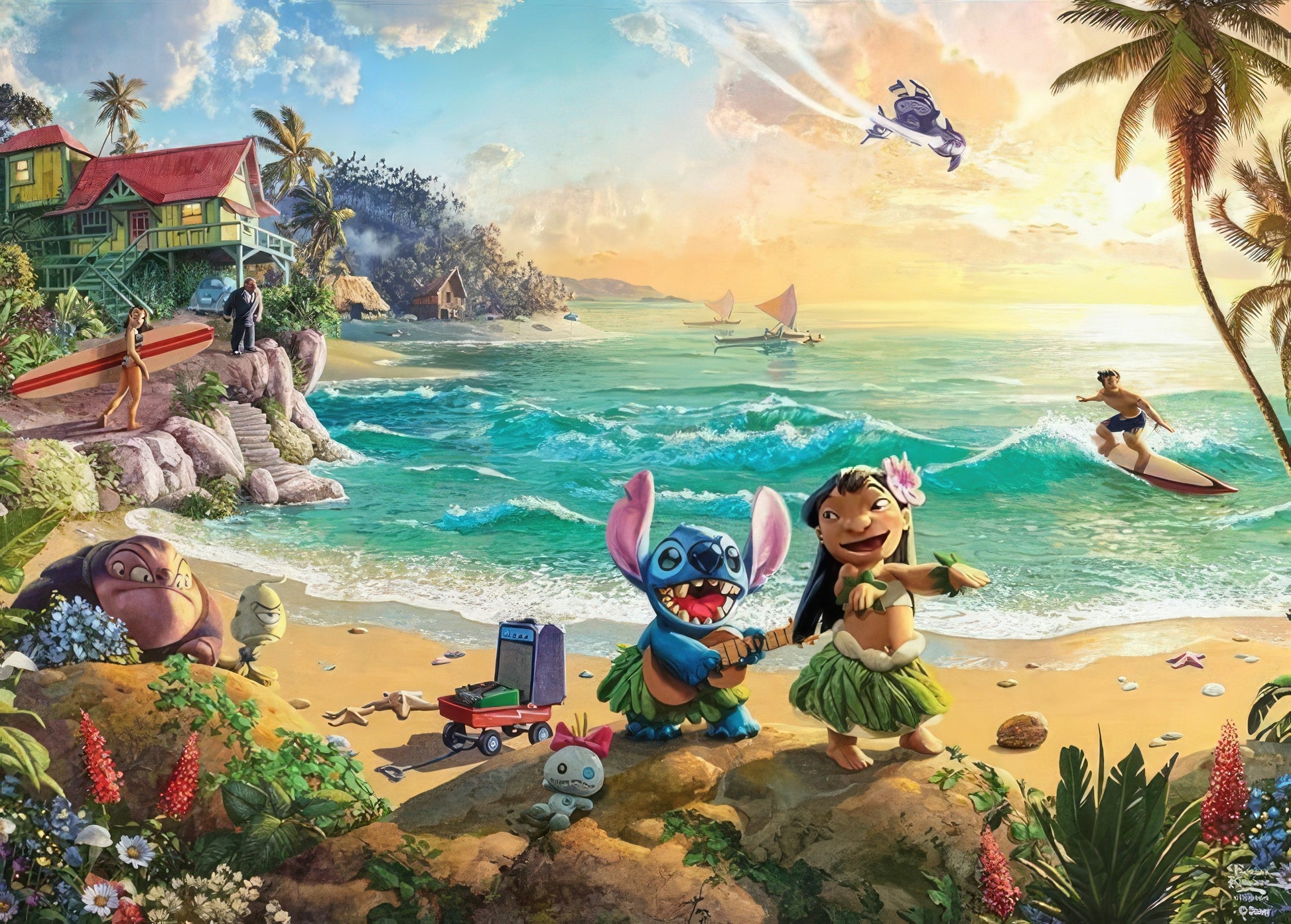 ceaco-3183-26-lilo-stitch-lilo-and-stitch-1000-pieces-jigsaw-puzzle