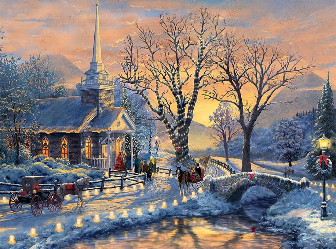 ceaco-3328-35-scenery-holiday-evening-sleigh-ride-1000-pieces-jigsaw-puzzle