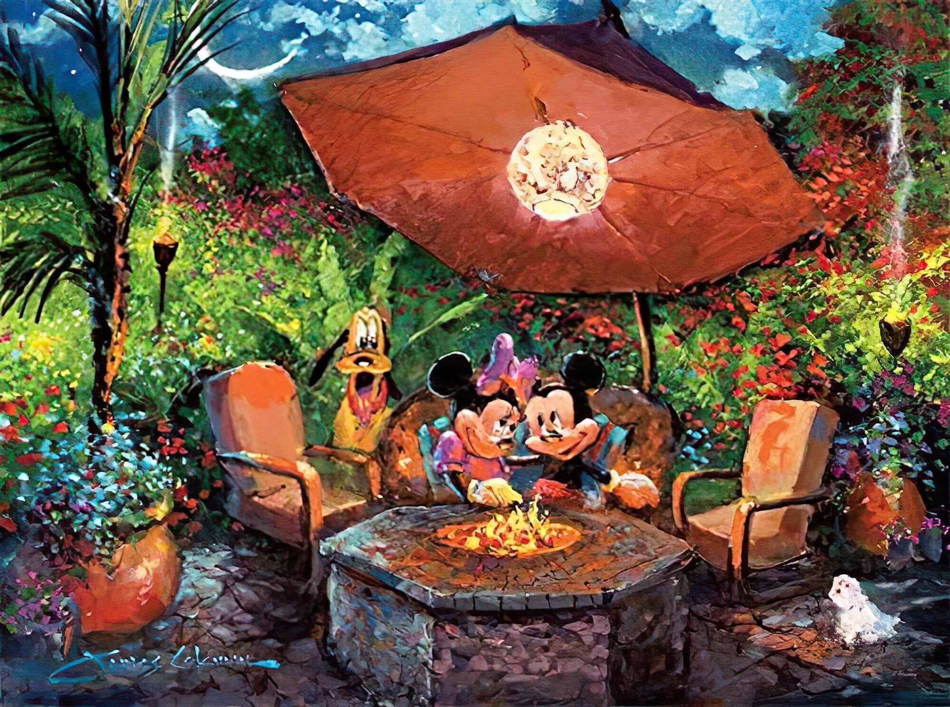 ceaco-3377-6-mickey-friends-coleman-s-paradise-1000-pieces-jigsaw-puzzle