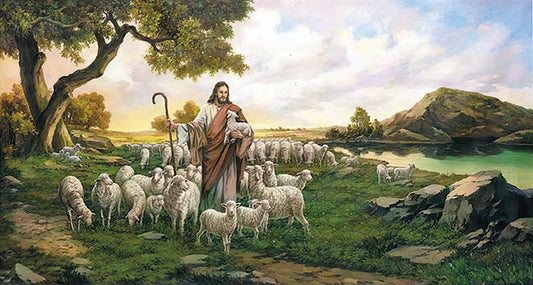 Chamberart A-1075　Religious • Shepherd is Jesus　1000 Pieces Jigsaw Puzzle