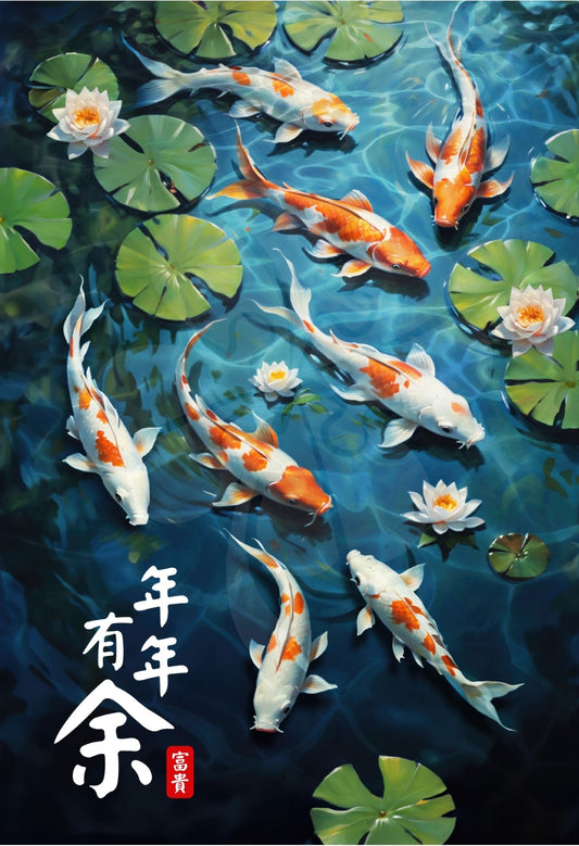 Clover A03-009　Fish • Abundance　300 Pieces Jigsaw Puzzle