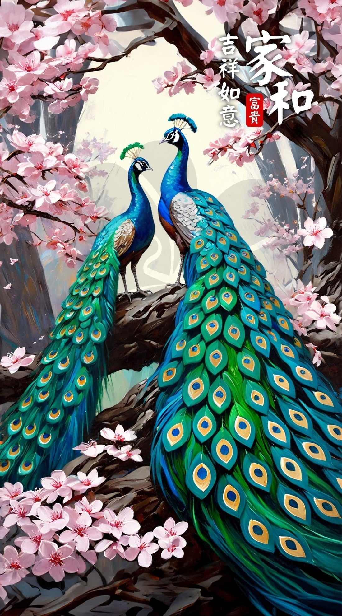 clover-a12-011-peacock-harmony-1200-pieces-jigsaw-puzzle