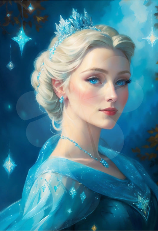 Clover D03-008　Frozen • Elsa　300 Pieces Jigsaw Puzzle