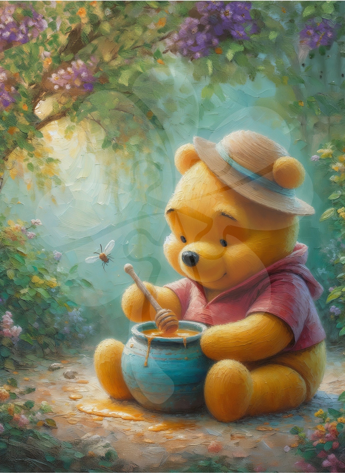 clover-d05-012-winnie-the-pooh-playing-with-honey-500-pieces-jigsaw-puzzle