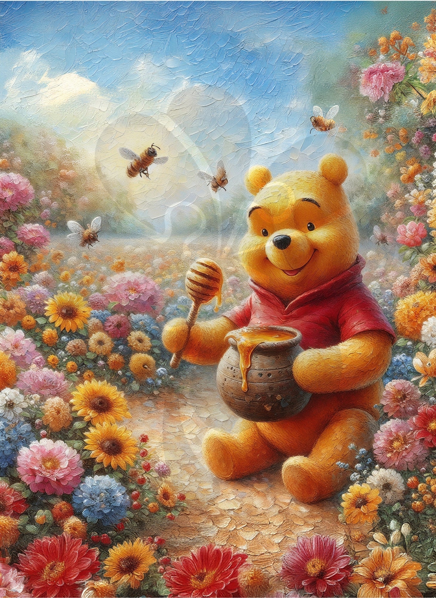 clover-d05-017-winnie-the-pooh-surrounded-by-flowers-500-pieces-jigsaw-puzzle