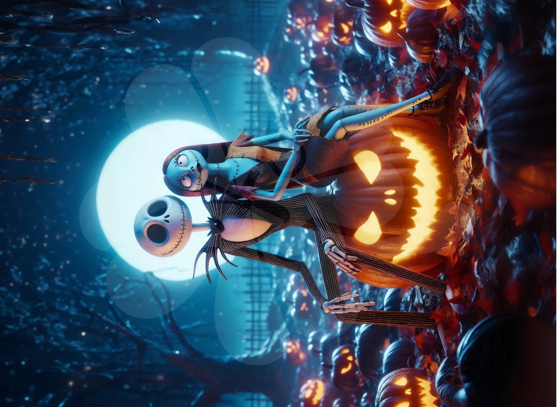 clover-d05-020-jack-and-sally-500-pieces-jigsaw-puzzle