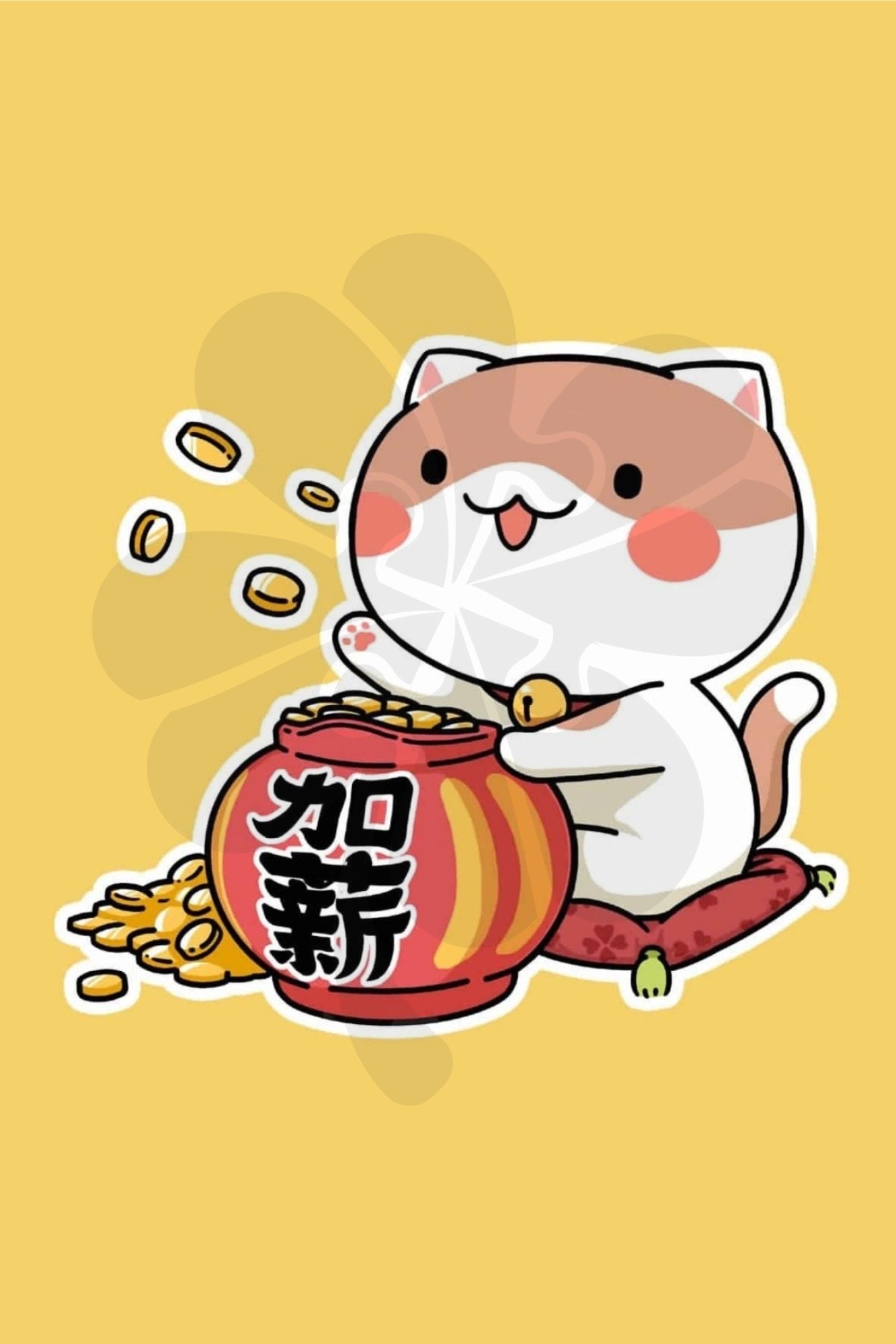 clover-m35-002-generous-raise-cat-35-pieces-jigsaw-puzzle