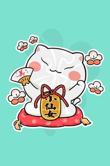 clover-m35-005-self-conscious-cat-35-pieces-jigsaw-puzzle