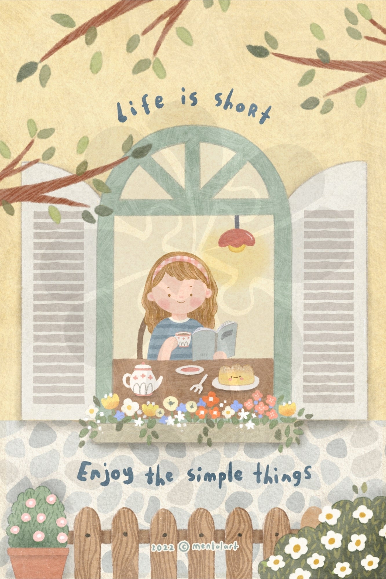 clover-ma35-001-life-is-short-35-pieces-jigsaw-puzzle