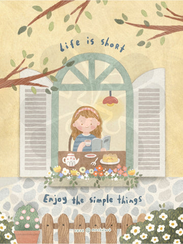 clover-ma63-001-life-is-short-63-pieces-jigsaw-puzzle