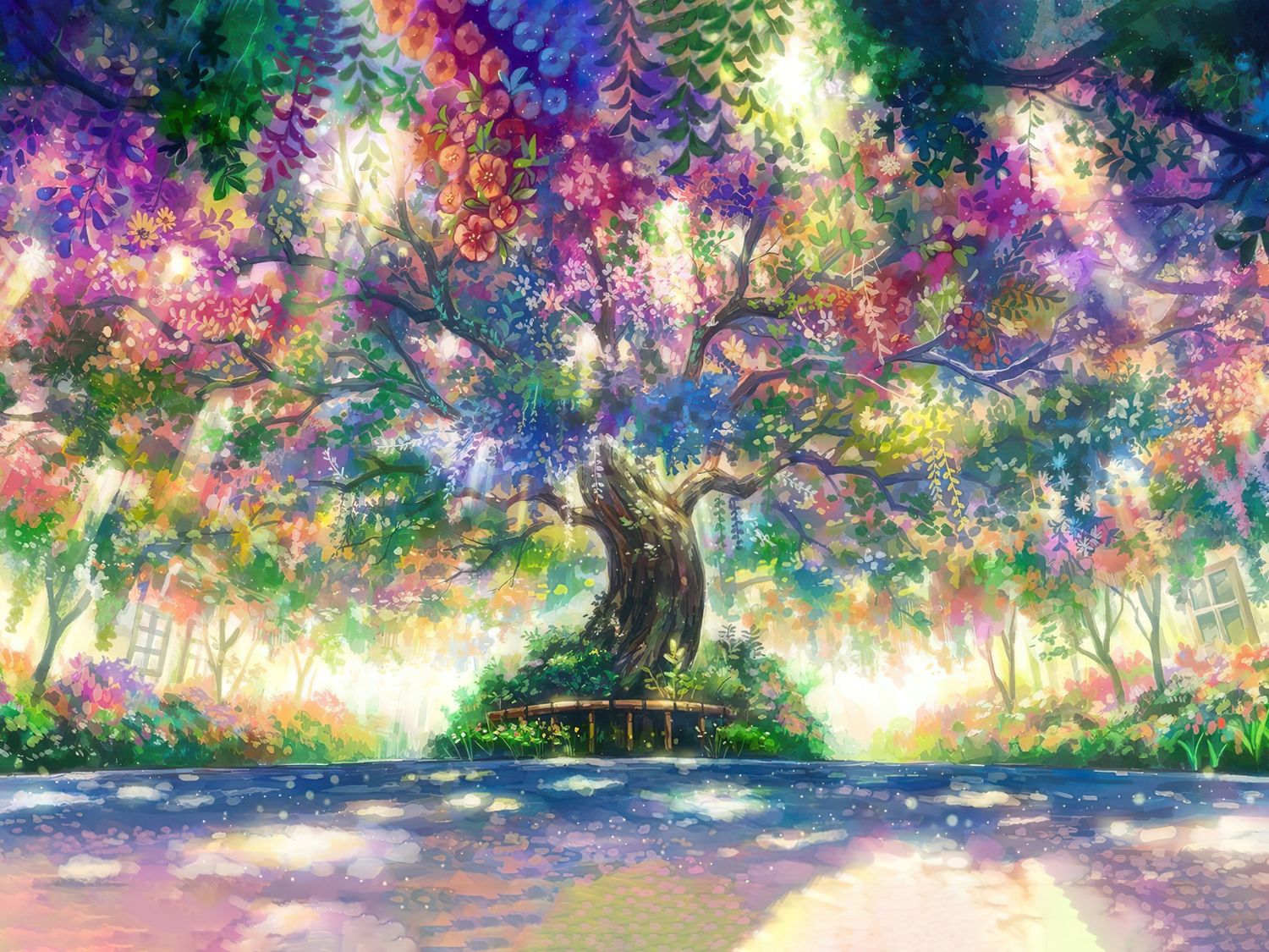 Clover • Illustration • Tree of Life　1000 PCS　Plastic　Jigsaw Puzzle