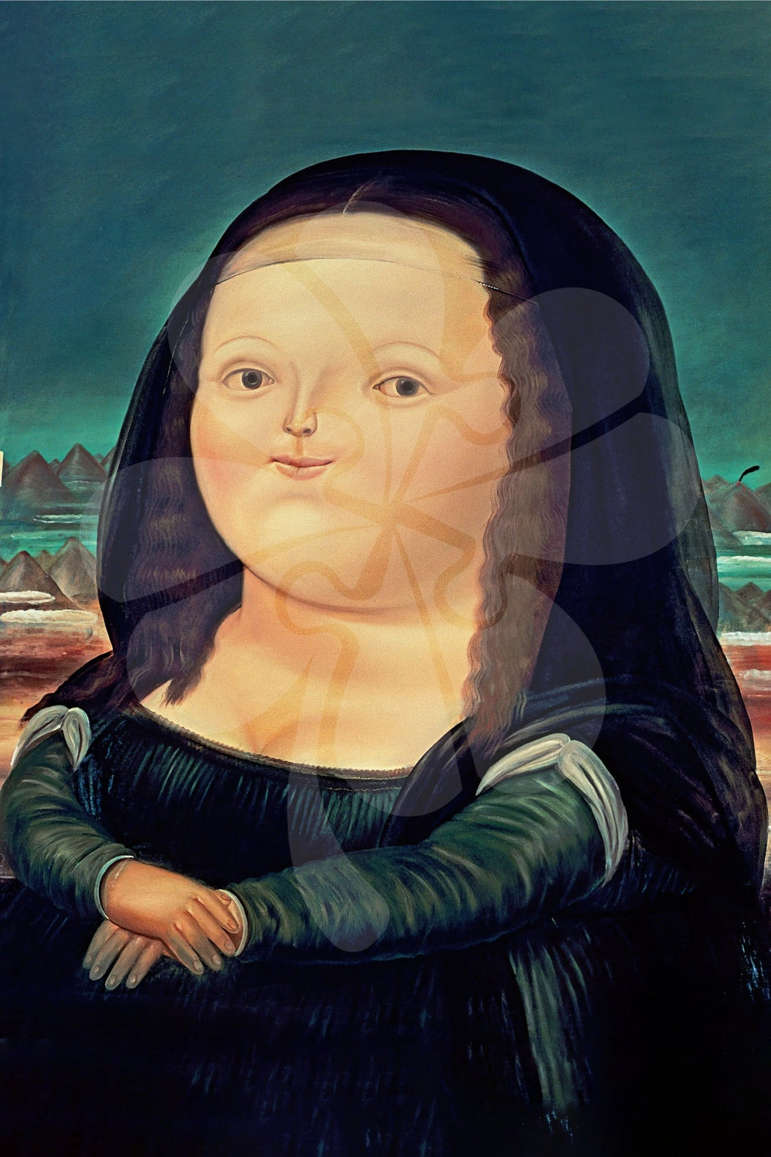 clover-p10-001-fernando-botero---mona-lisa-1000-pieces-jigsaw-puzzle